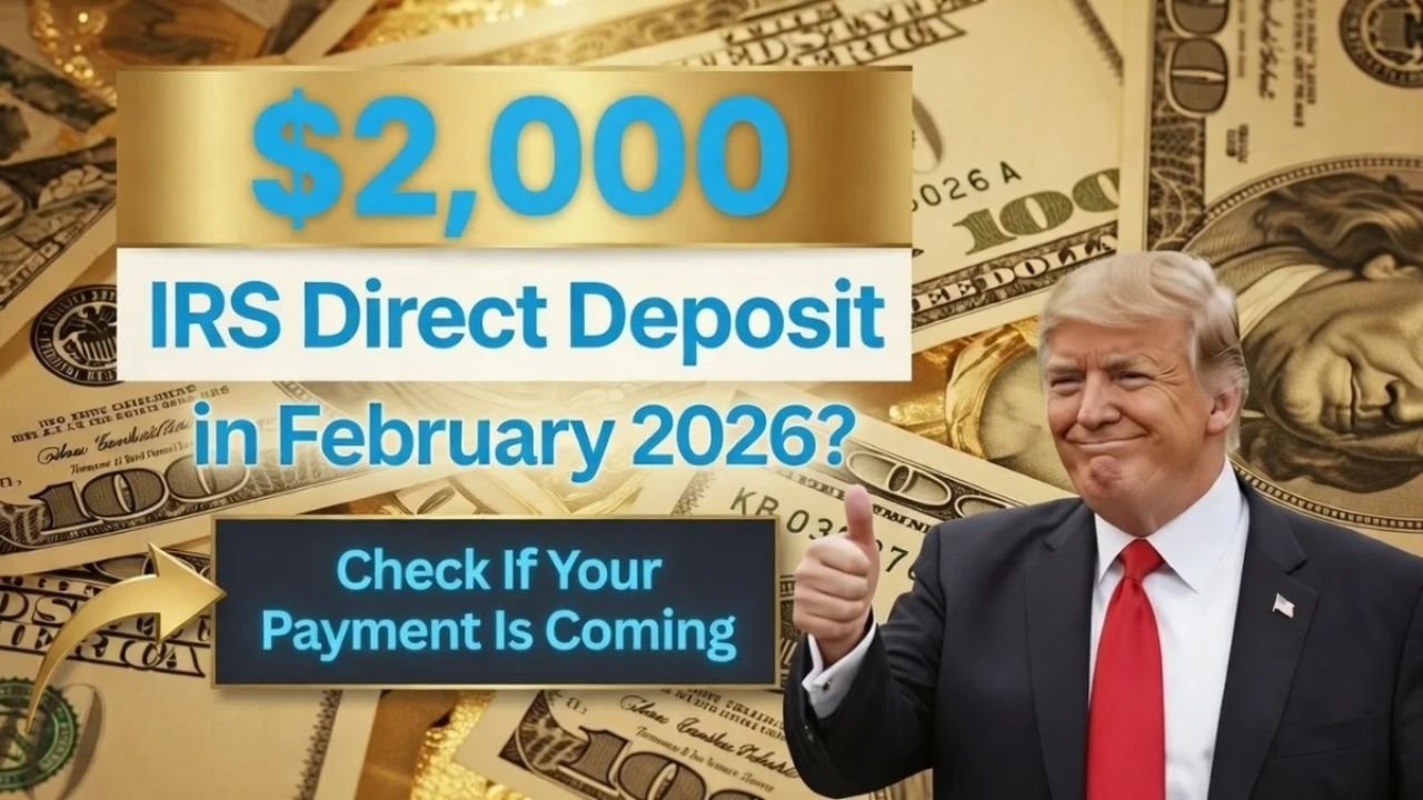 $2,000 Direct Deposit Incoming? What the IRS February 2026 Schedule Shows