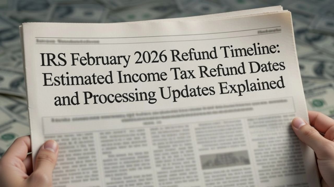 See Estimated Refund Dates and Processing Updates Before Your Money Arrives | IRS February 2026 Refund Timeline